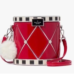 NWT Kate Spade 3D Drum Bag Novelty